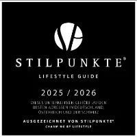 Zertifikat für die Auszeichnung von Stilpunkte